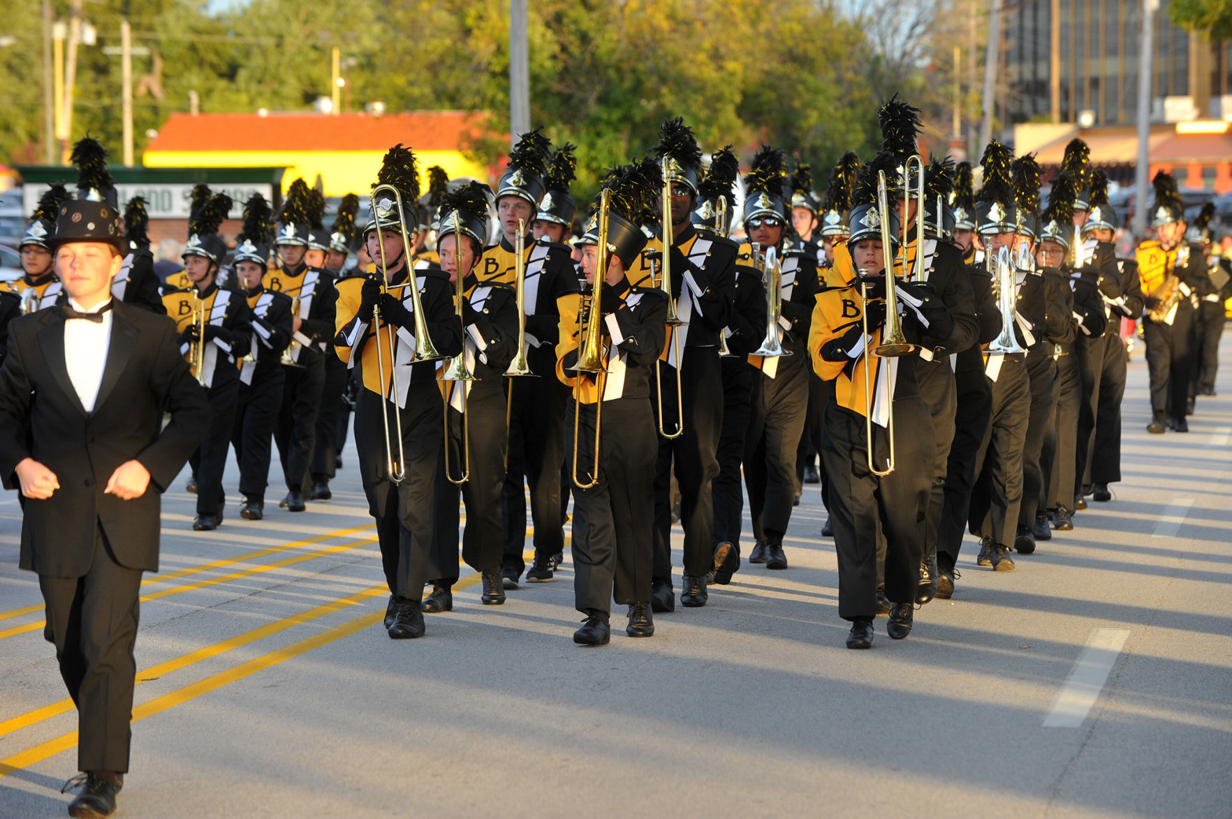 Bettendorf High School homecoming parade.